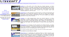 Desktop Screenshot of lysesoft.com