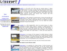Tablet Screenshot of lysesoft.com